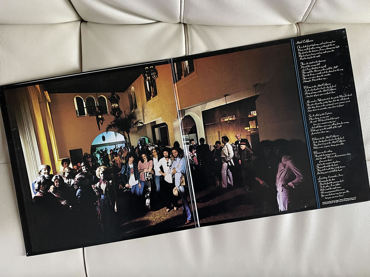 イーグルス / ホテル・カリフォルニア 最初期盤 西独ターゲット盤