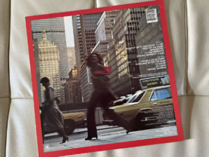 ラニ・ホール(Lani Hall)『ダブル・オア・ナッシング』(The Heart of Saturday Night):ジャケットの裏側