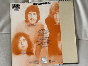 レッド・ツェッペリン（Led Zeppelin）『レッド・ツェッペリン 』（Led Zeppelin）：ジャケットの裏面