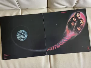 ディープ・パープル(Deep Purple)『ファイアボール』(Fireball):ジャケットの表裏