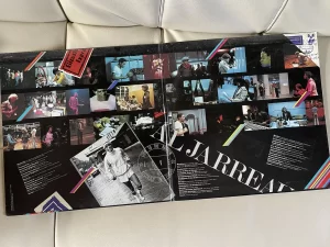 Al Jarreau（アル・ジャロウ）『Look to the Rainbow』（ライブ・イン・ヨーロッパ）：ジャケットの見開き
