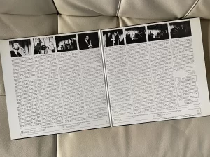 デイヴ・ブルーベック・カルテット(Dave Brubeck Quartet)『アット・カーネギー・ホール』(At Carnegie Hall):ジャケットの見開き