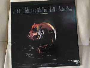 ヴァン・ヘイレン(Van Halen)『炎の導火線』(Van Halen):ジャケットの裏面