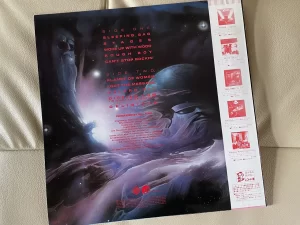 ZZトップ(ZZ Top)『アフターバーナー』(Afterburner):ジャケットの裏面