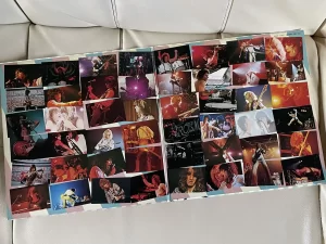 エアロスミス(Aerosmith)『ライヴ・ブートレッグ』(Live! Bootleg):ジャケットの見開き