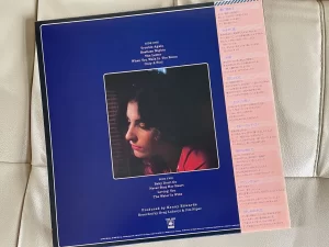 カーラ・ボノフ（Karla Bonoff）『ささやく夜』（Restless Nights）：ジャケットの裏面
