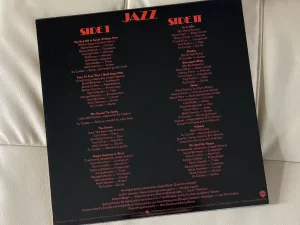 ライ・クーダー(Ry Cooder)『Jazz』(ジャズ):ジャケットの裏面