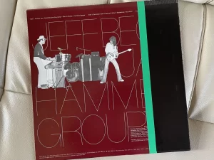 ジェフ・ベック（Jeff Beck）『ライヴ・ワイアー』（Jeff Beck with the Jan Hammer Group Live）：ジャケットの裏面