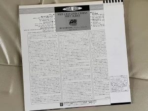 パーシー・スレッジ（Percy Sledge）『男が女を愛する時』（When a Man Loves a Woman）：ジャケットの裏面
