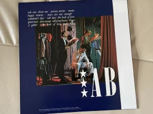 ABC『ルック・オブ・ラブ』（The Lexicon of Love）：ジャケットの裏面